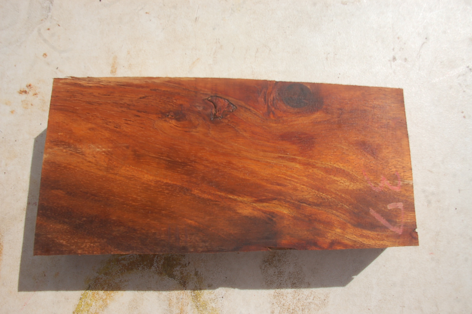 KOA Wood Bowl Blank KOA Block #37 –5x11x2 inches