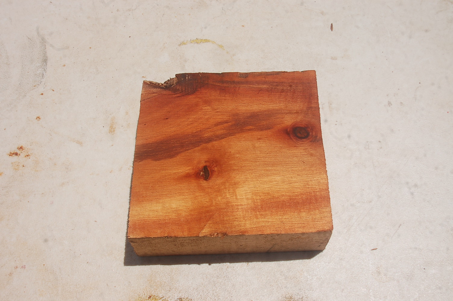 KOA Wood Bowl Blank KOA Block #22 –6x6x2 inches