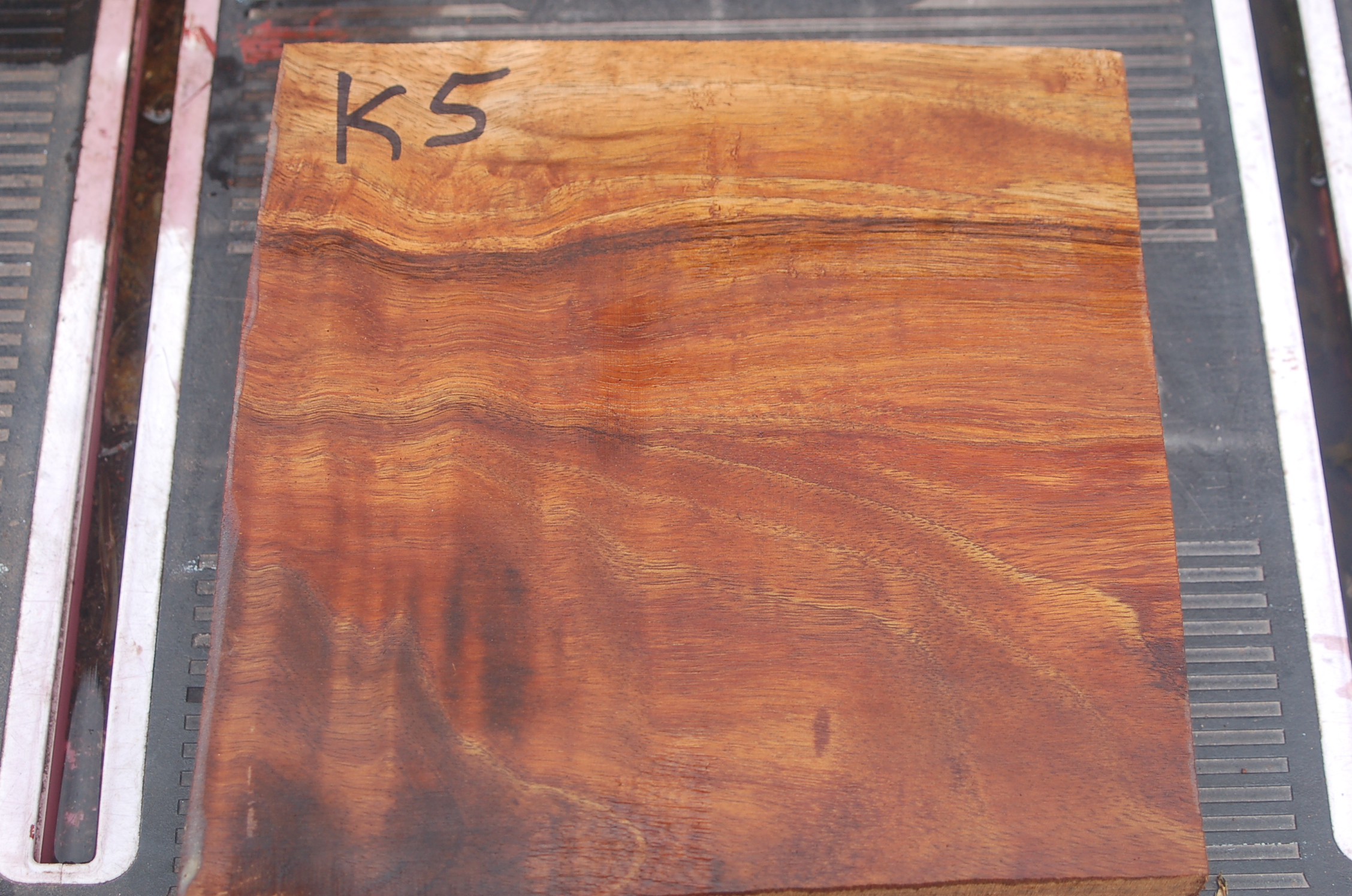 CURLY KOA Wood Bowl Blank KOA Block #K5 –9.5×9.5×2 inches